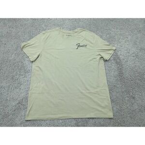 Fender T Shirt Mens XL Short Sleeve Precision Bass Guitar Goodfellow Green